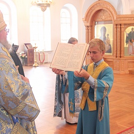День игуменства матушки Сергии. Приезд епископа Никиты.