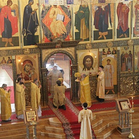 Посещение обители архиепископом Феогностом